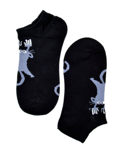 Black Cat Socks I - Fun and Spooky