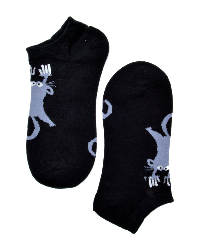 Black Cat Socks I - Fun and Spooky