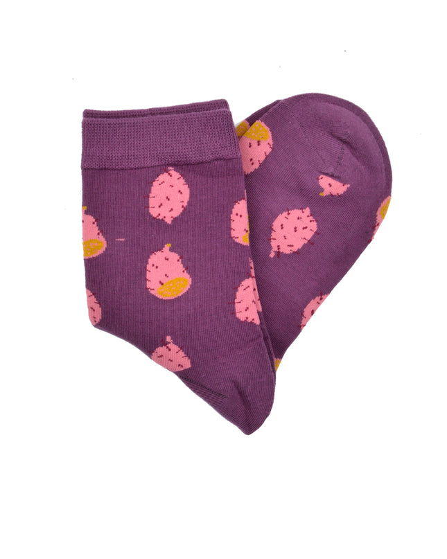 Zokni - Exotic Fruit II Fun Christmas Socks for Adults and Kids