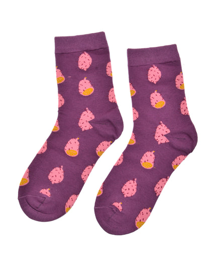 Zokni - Exotic Fruit II Fun Christmas Socks for Adults and Kids