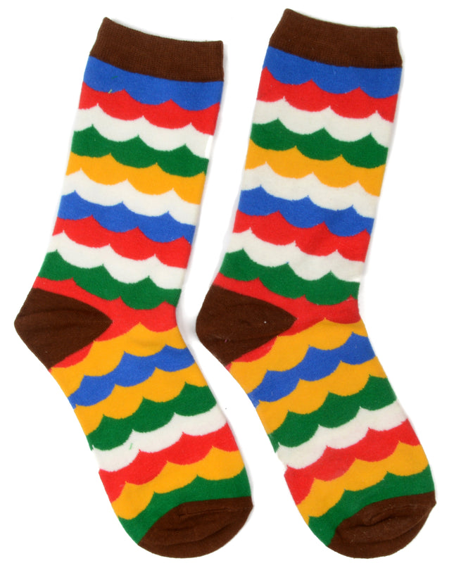 Colorful Wave Socks