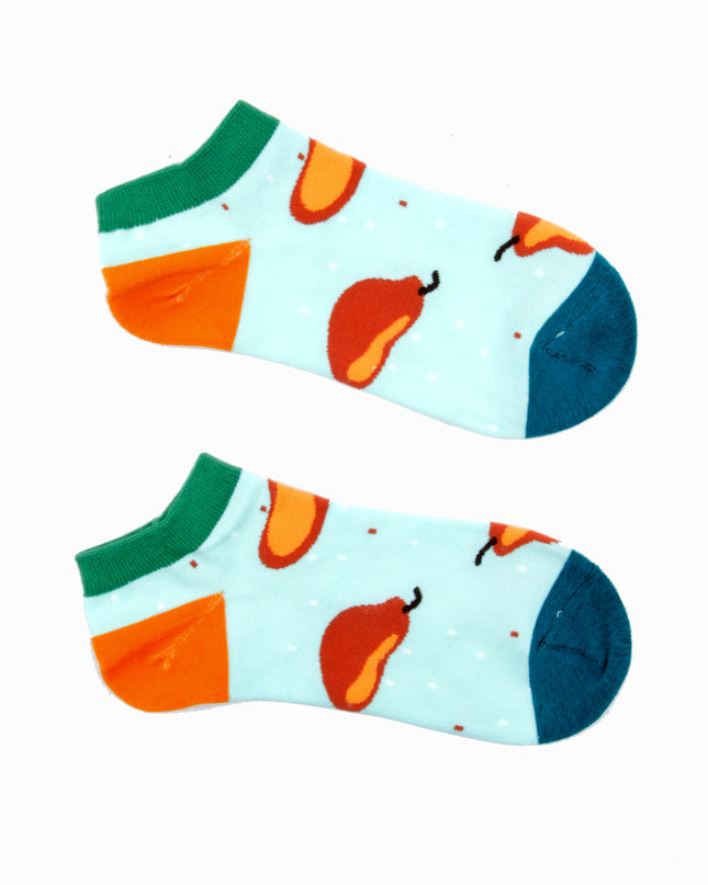 Fun Christmas Socks with Pear Design for All Ages