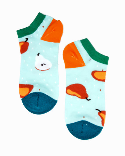 Fun Christmas Socks with Pear Design for All Ages
