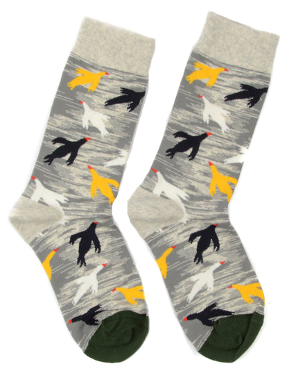 Bird Fun and Colorful Socks