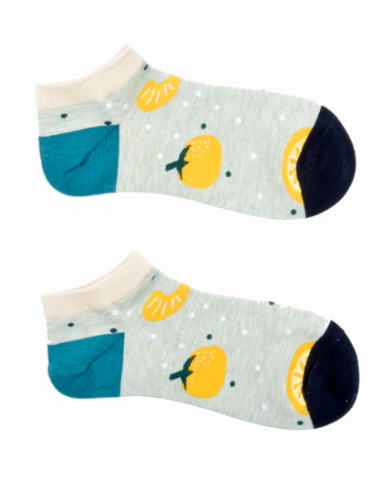 Fun Christmas Socks with Mandarin Design for All Ages