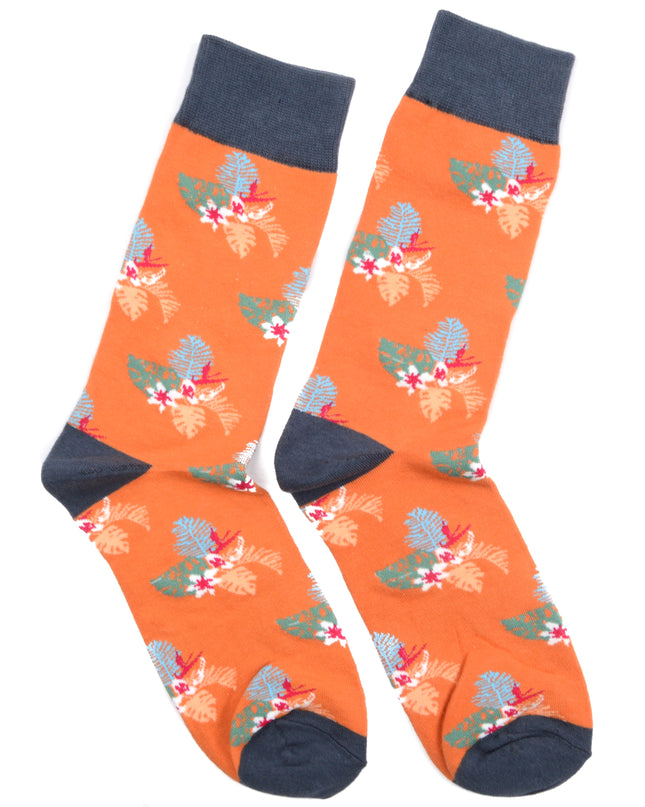 Fun Christmas Socks - Zokni Monstera Design