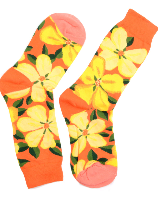 Bright Floral Socks